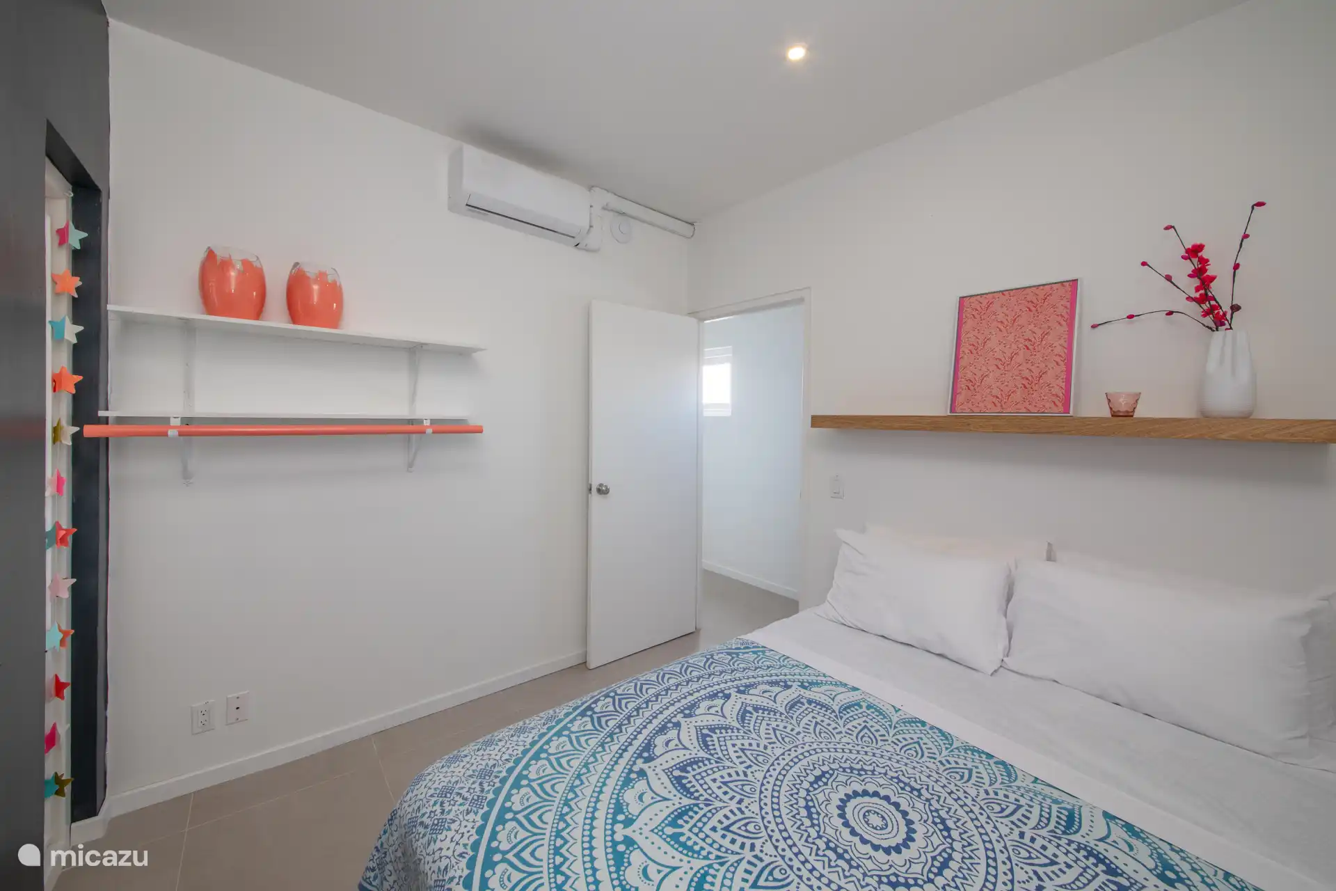 Drittes Schlafzimmer mit Queensize-Bett