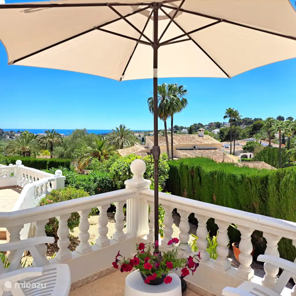 Casa Geco in Moraira met zeezicht