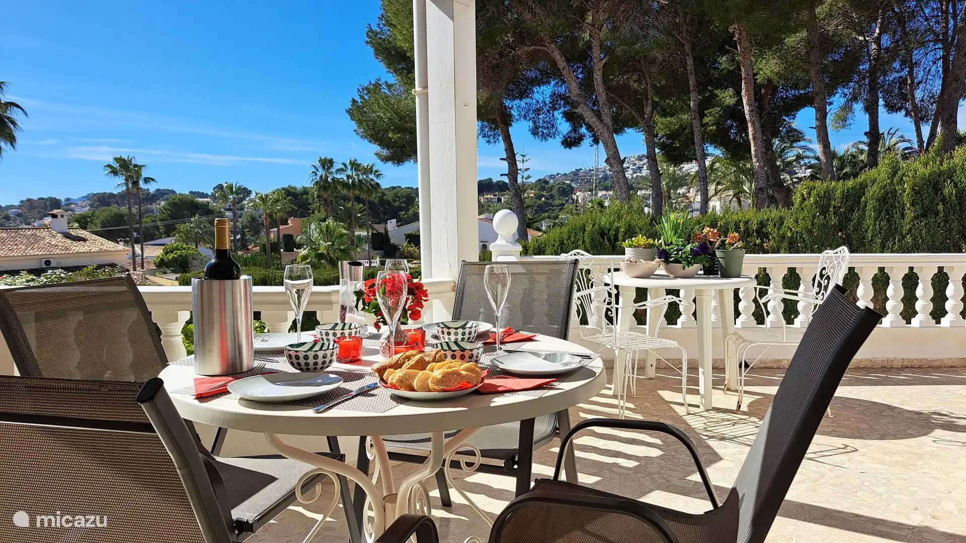 La grande terrasse de Casa Geco.