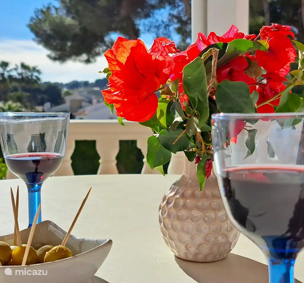 Casa Geco in Moraira met zeezicht