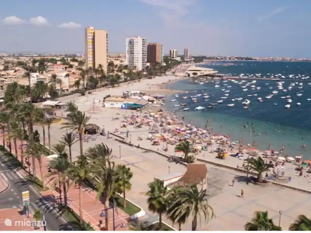 Villa la Vida - piscina (climatizada) en España, Murcia, Santiago de la Ribera - villa La playa de Santiago de la Ribera