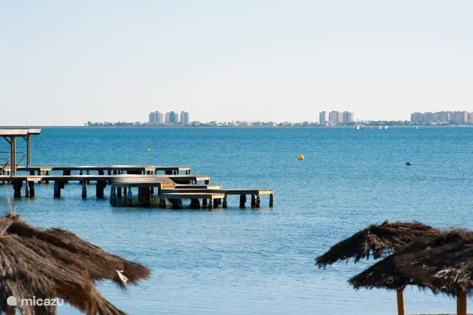 Costa de Santiago de la Ribera con vistas a La Manga del Mar Menor