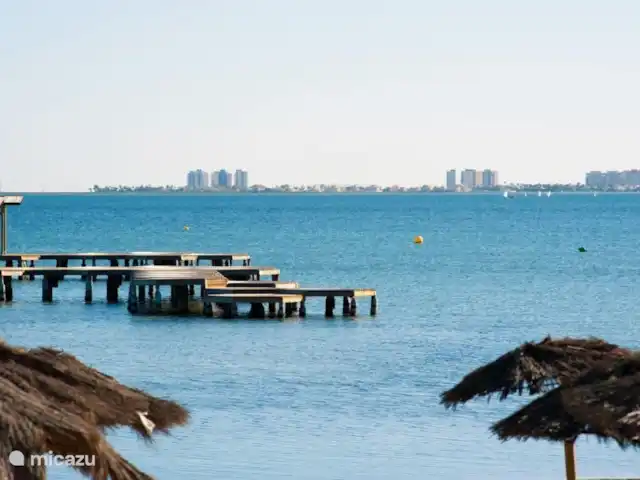 Villa la Vida - piscina (climatizada) en España, Murcia, Santiago de la Ribera - villa Costa de Santiago de la Ribera con vistas a La Manga del Mar Menor