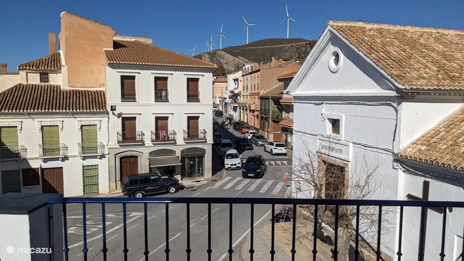 Blick von der Dachterrasse