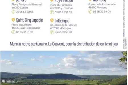 Office de Tourisme - Cahors Vallée du Lot