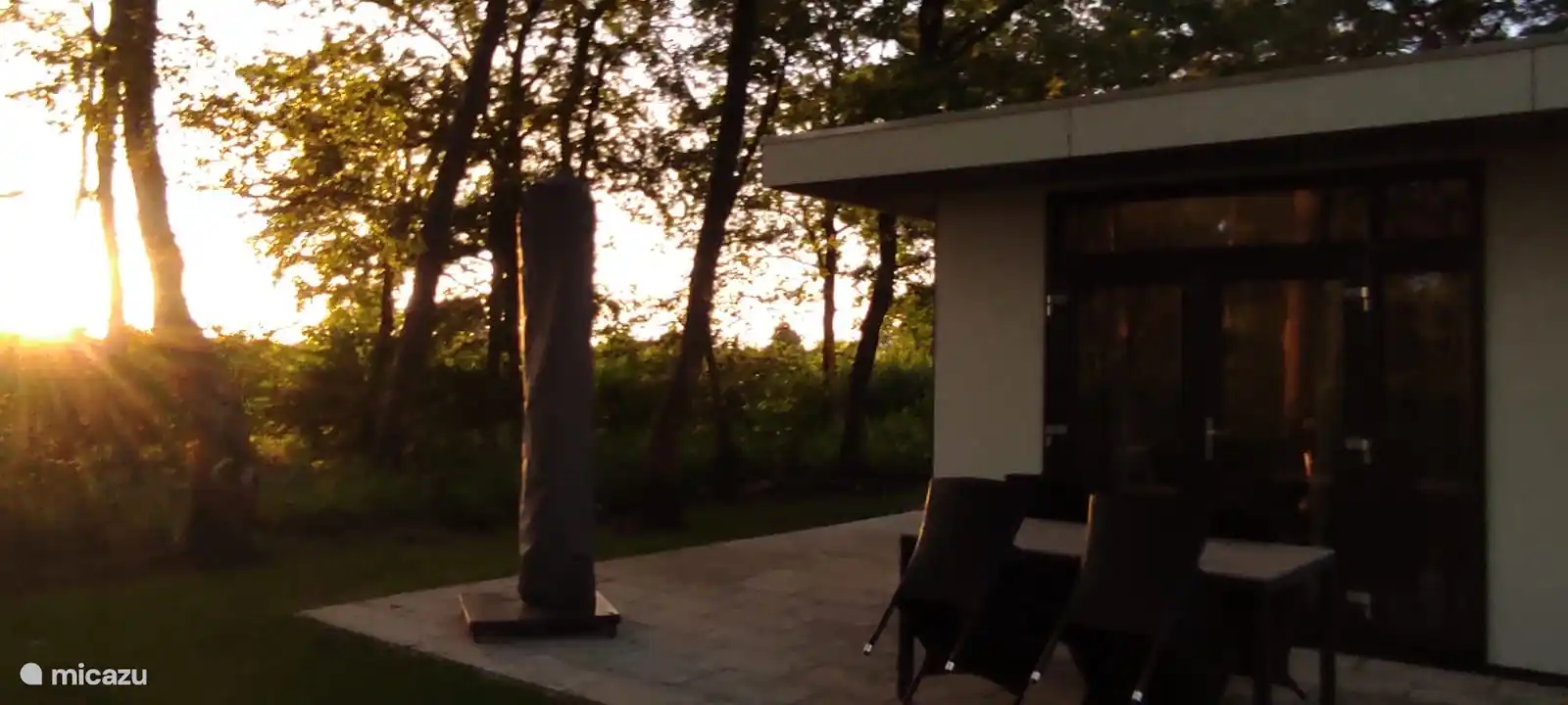 heerlijk op het terras