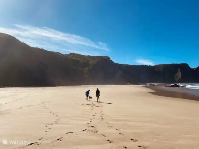 Casa Goa en Portugal, Beja, São Teotónio - casa vacacional Hermosas playas con afloramientos rocosos