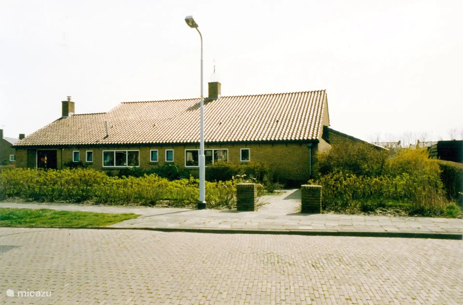 Damals, als dieses Ferienhaus noch eine Grundschule war. 