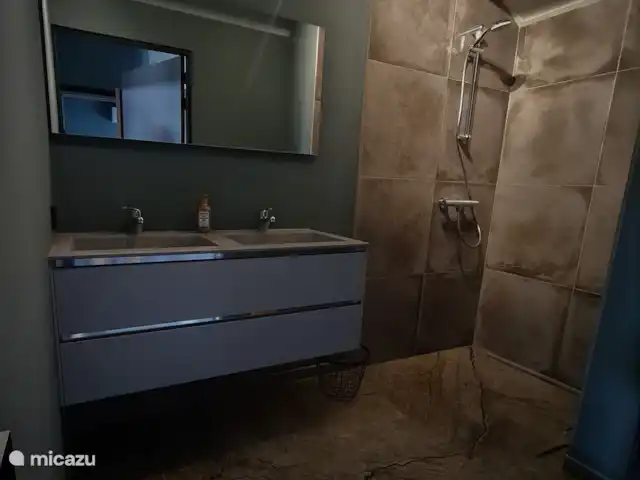 Nuestra propia base en Países Bajos, Frise, Ternaard - casa vacacional Cuarto de baño con ducha