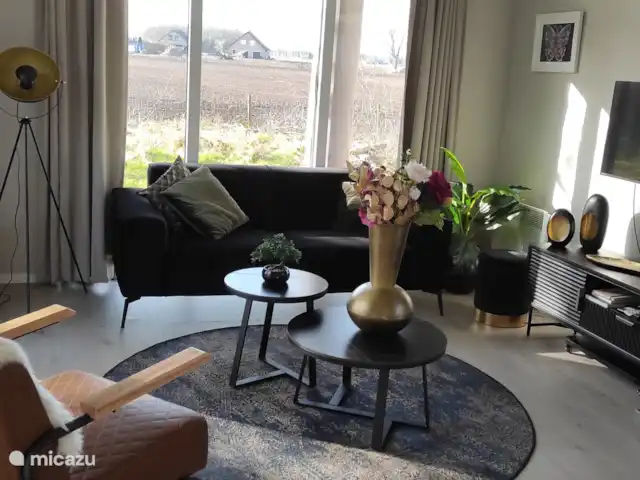 Casa Bosrust : naturellement confortable | Pays-Bas, Overijssel, Haarle - chalet Vue d’ensemble du salon