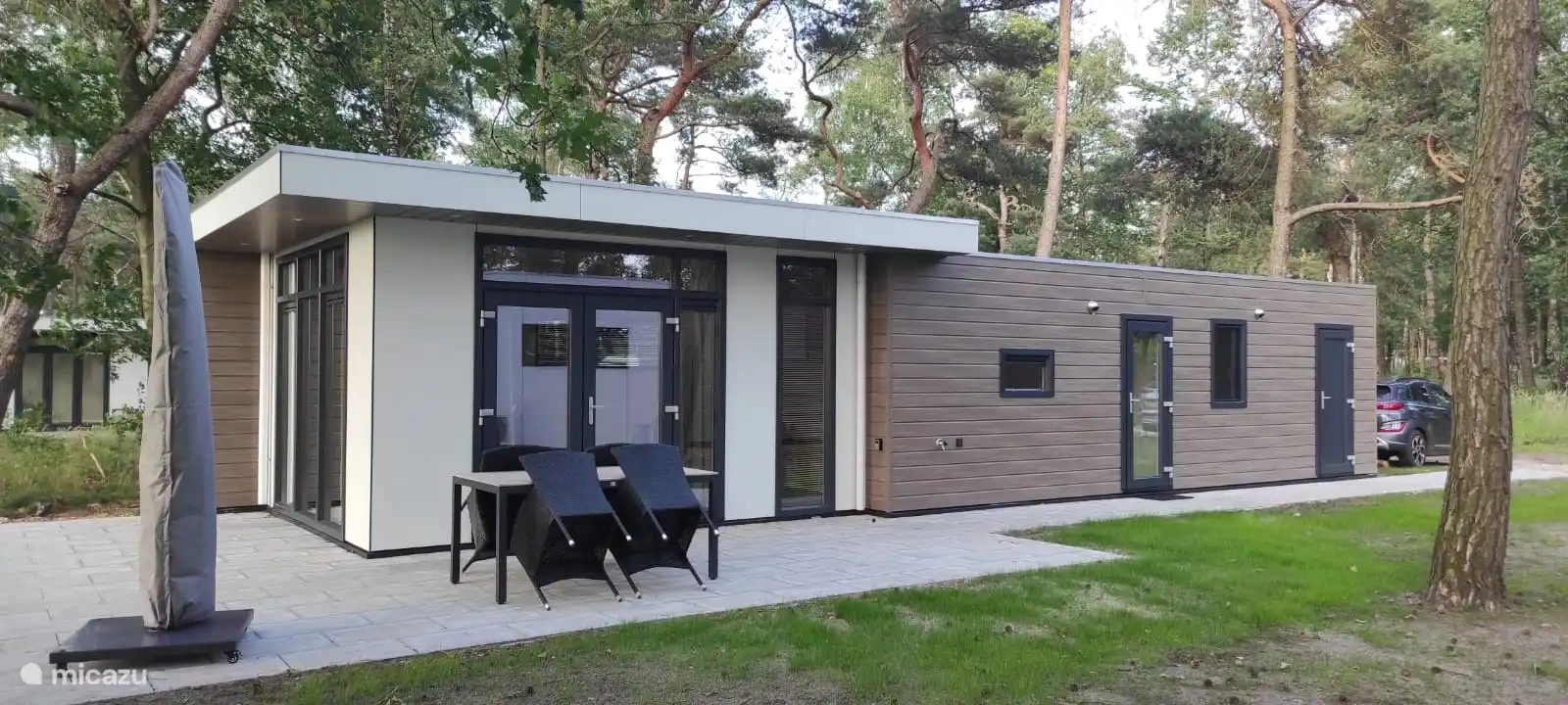 heerlijk buiten op het terras