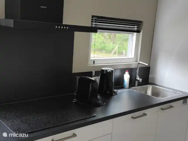 Casa Bosrust : naturellement confortable | Pays-Bas, Overijssel, Haarle - chalet cuisine de luxe entièrement équipée