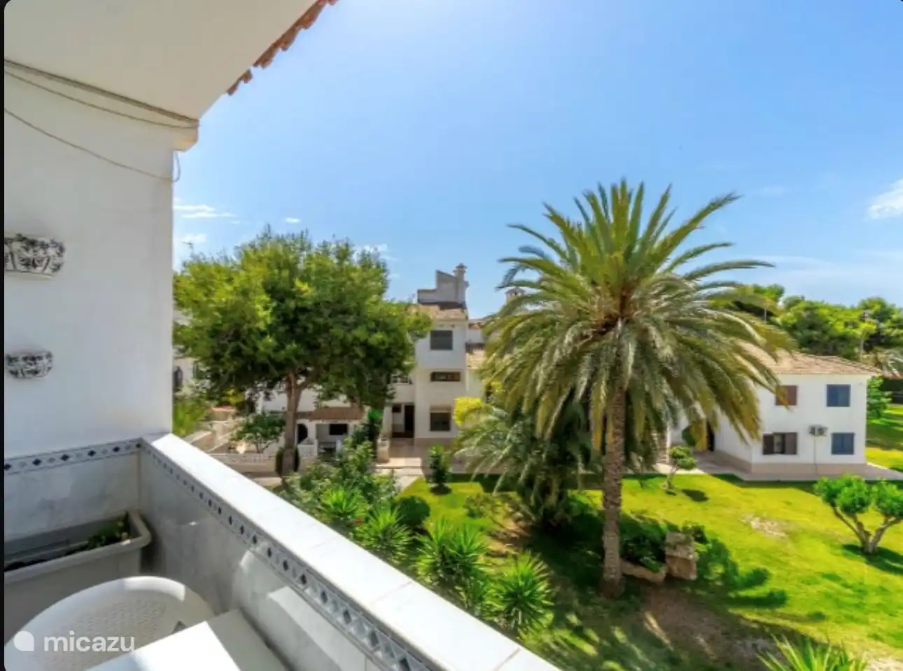 Balcón orientado al sur 