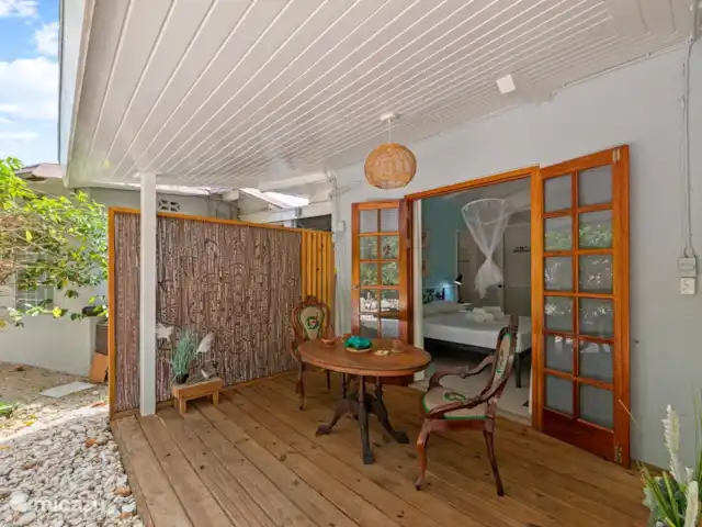 Villa Ranje Louise huren in Curaçao, Curacao-Midden, Piscadera - bungalow Zitje bij de grote slaapkamer