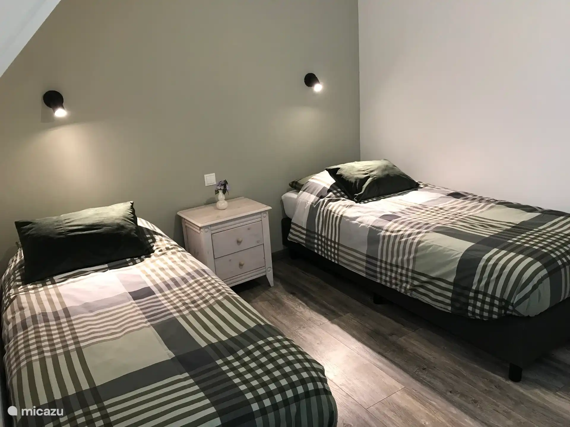 Boden des Schlafzimmers