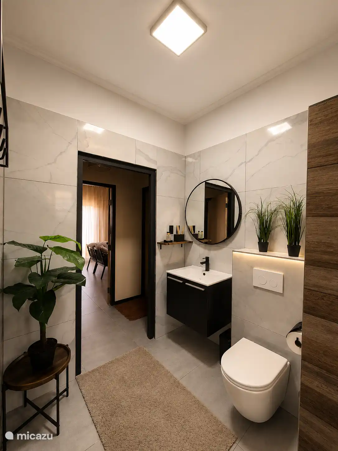 Zweites Badezimmer.