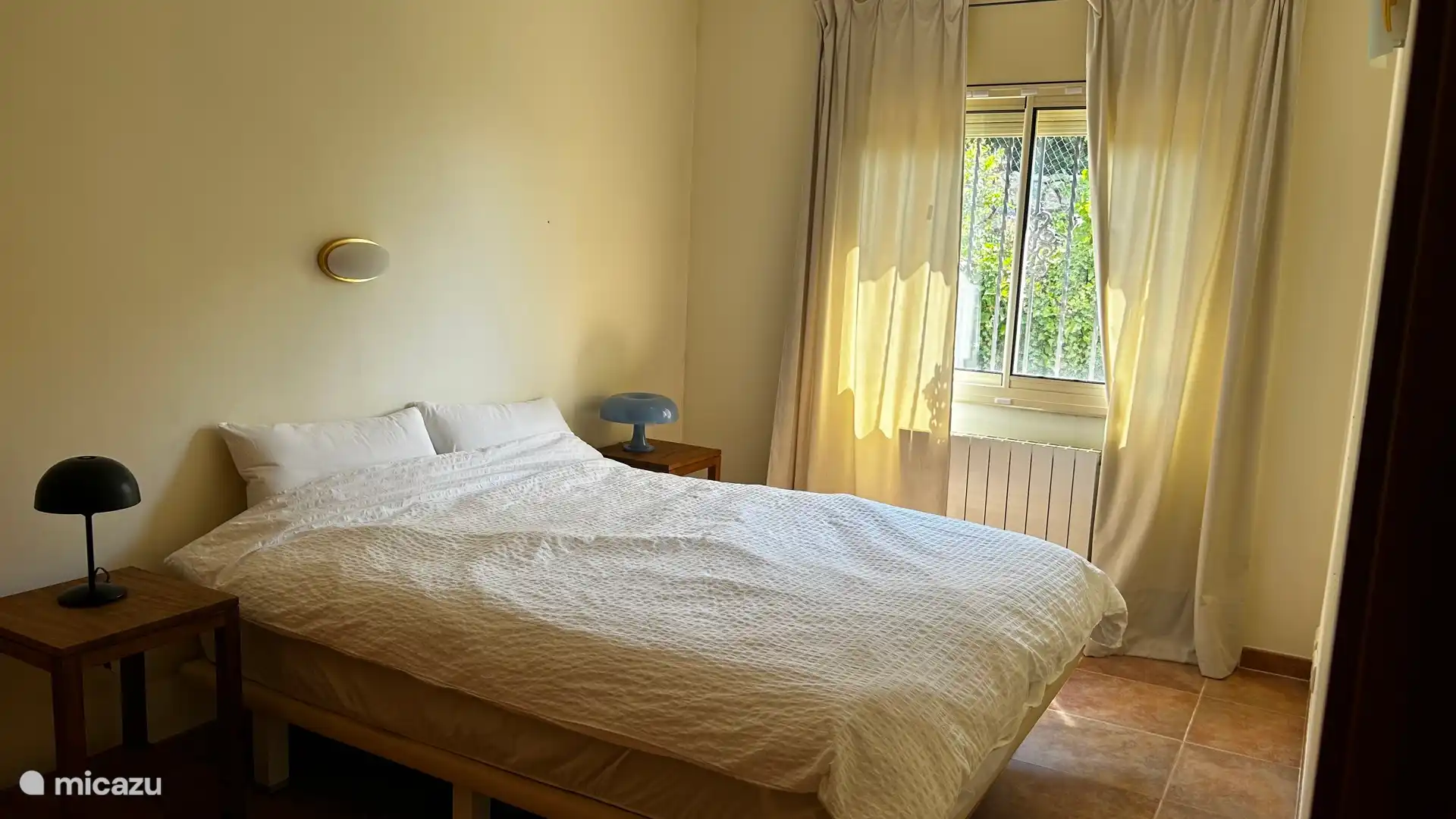 Drittes Schlafzimmer mit Doppelbett