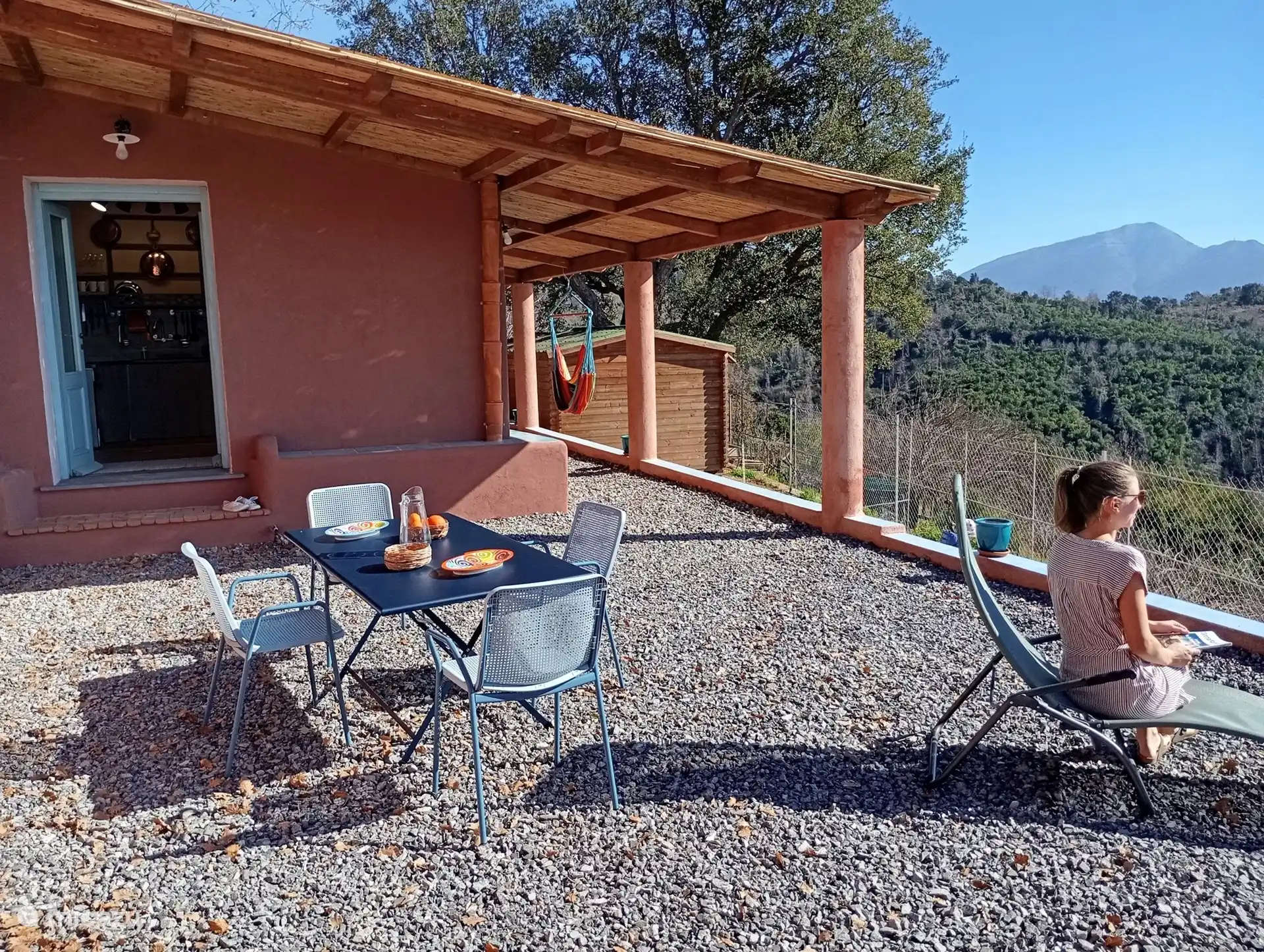 Panoramaterrasse mit Solarium