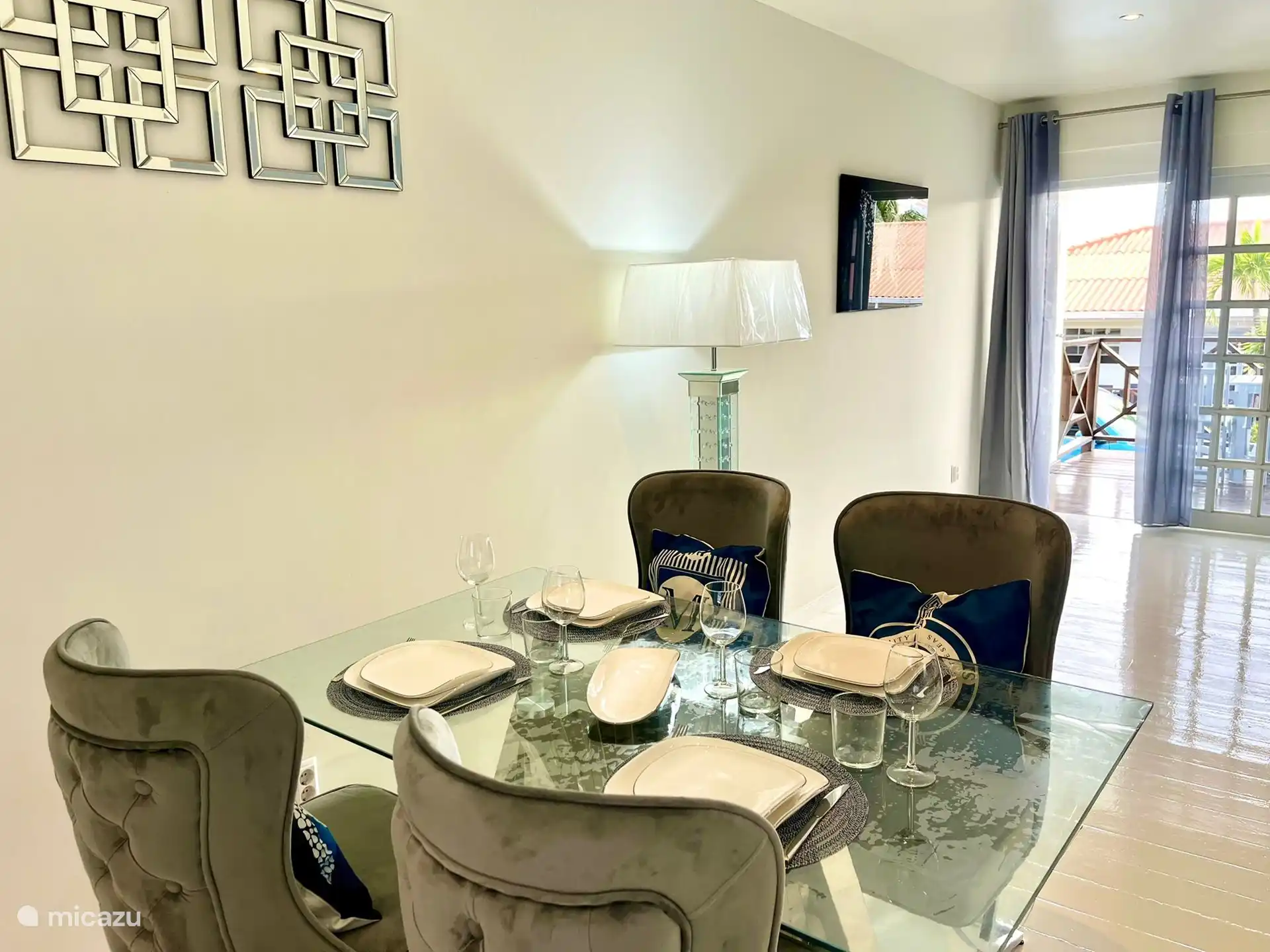 Salle à manger élégante.