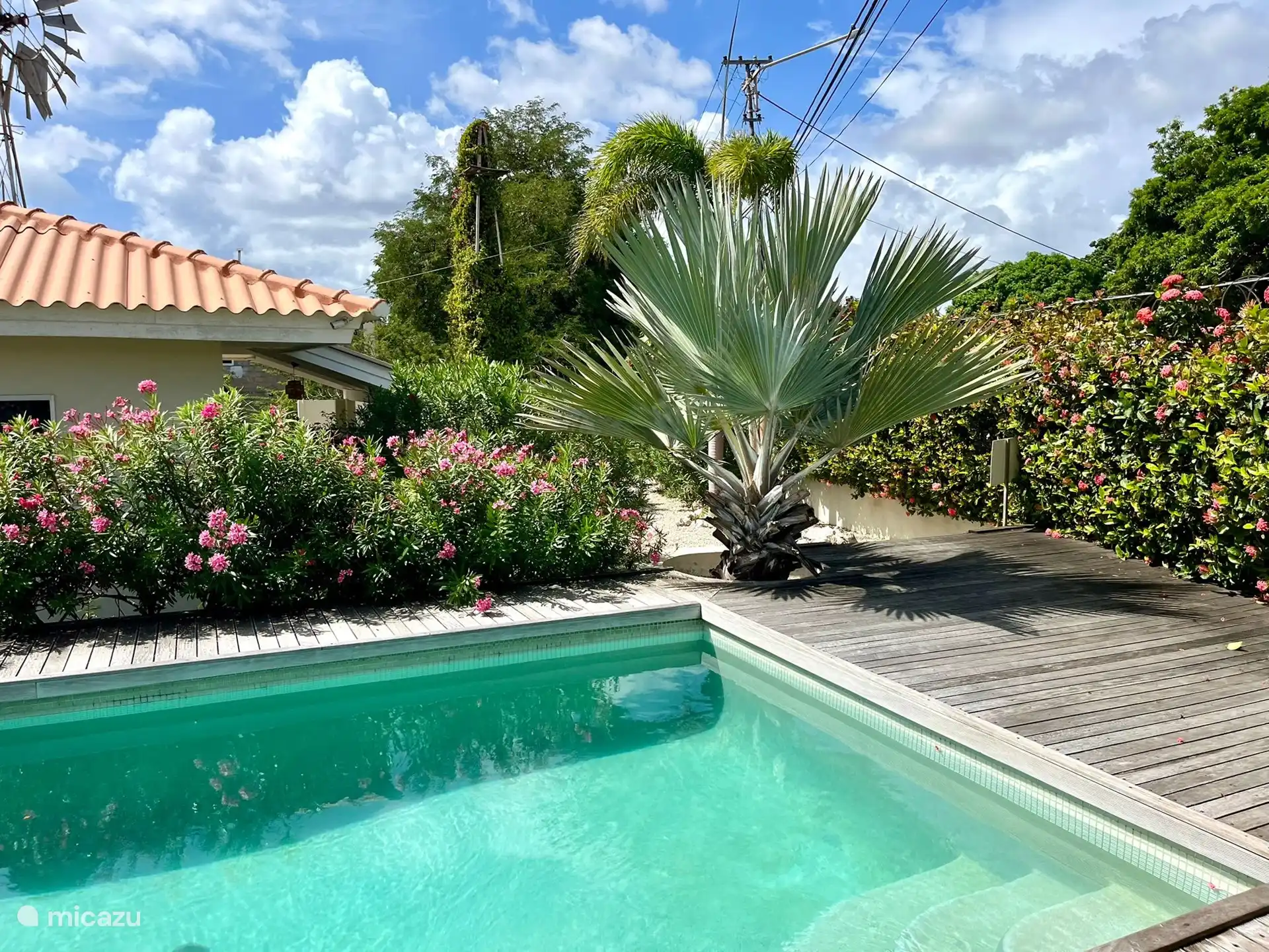 Une belle piscine partagée où vous pourrez vous baigner à tout moment de la journée.