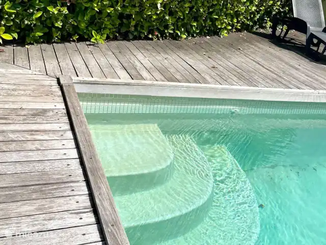 Apartamento Blue Icon en Mambo Beach en Curazao, Banda Arriba (este), Mambo Beach - apartamento Fácil paseo por las escaleras hasta la piscina.