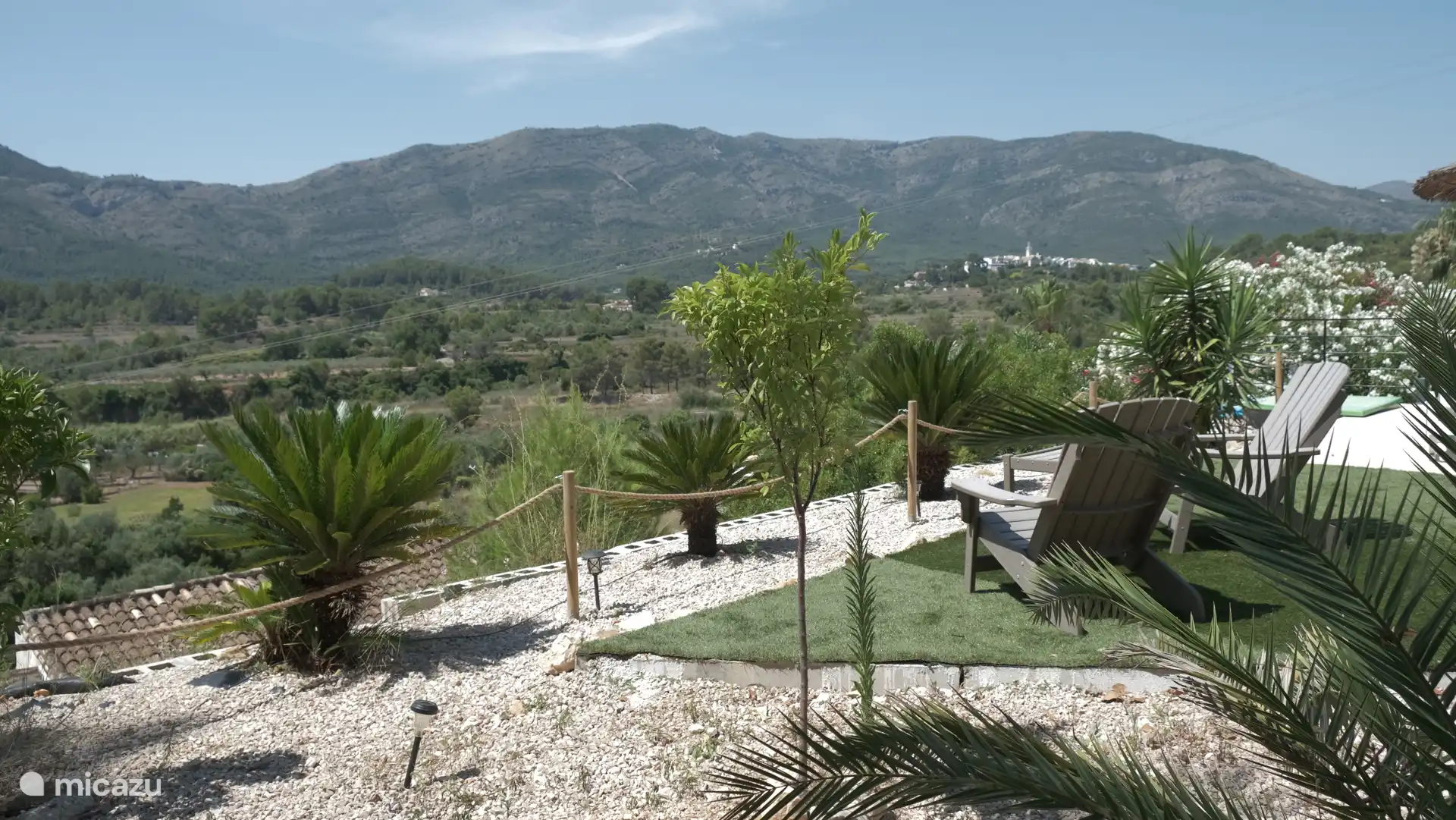 Vue depuis l’une des terrasses