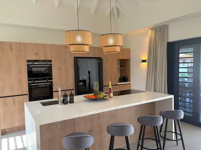 Villa Picobello | Curaçao, Banda Ariba (est), Jan Sofat - villa Cuisine avec îlot de cuisson
