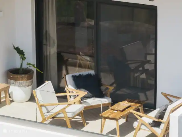 Vista de Pogonia en Grecia, Gracia Central, Pogonia - casa vacacional Terraza/Balcón