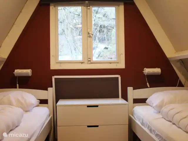 Bungalow Durbuy en Bélgica, Ardenas, Durbuy - casa vacacional Dormitorio 2