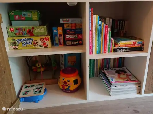 Bungalow Durbuy en Bélgica, Ardenas, Durbuy - casa vacacional Juegos, juguetes y libros