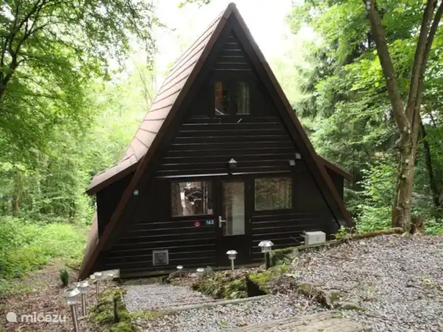 Bungalow Durbuy en Bélgica, Ardenas, Durbuy - casa vacacional Entrada bungalow