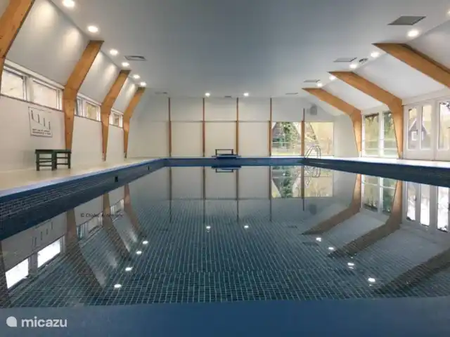 Bungalow Durbuy en Bélgica, Ardenas, Durbuy - casa vacacional Piscina