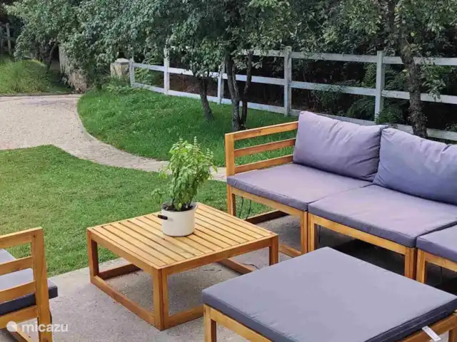 casa vacacional en Hungría, Tatabánya, Moszgo – Fehér Borház Conjunto de jardín
