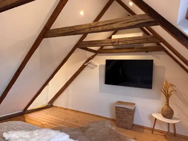 casa vacacional en Hungría, Tatabánya, Moszgo – Fehér Borház Dormitorio