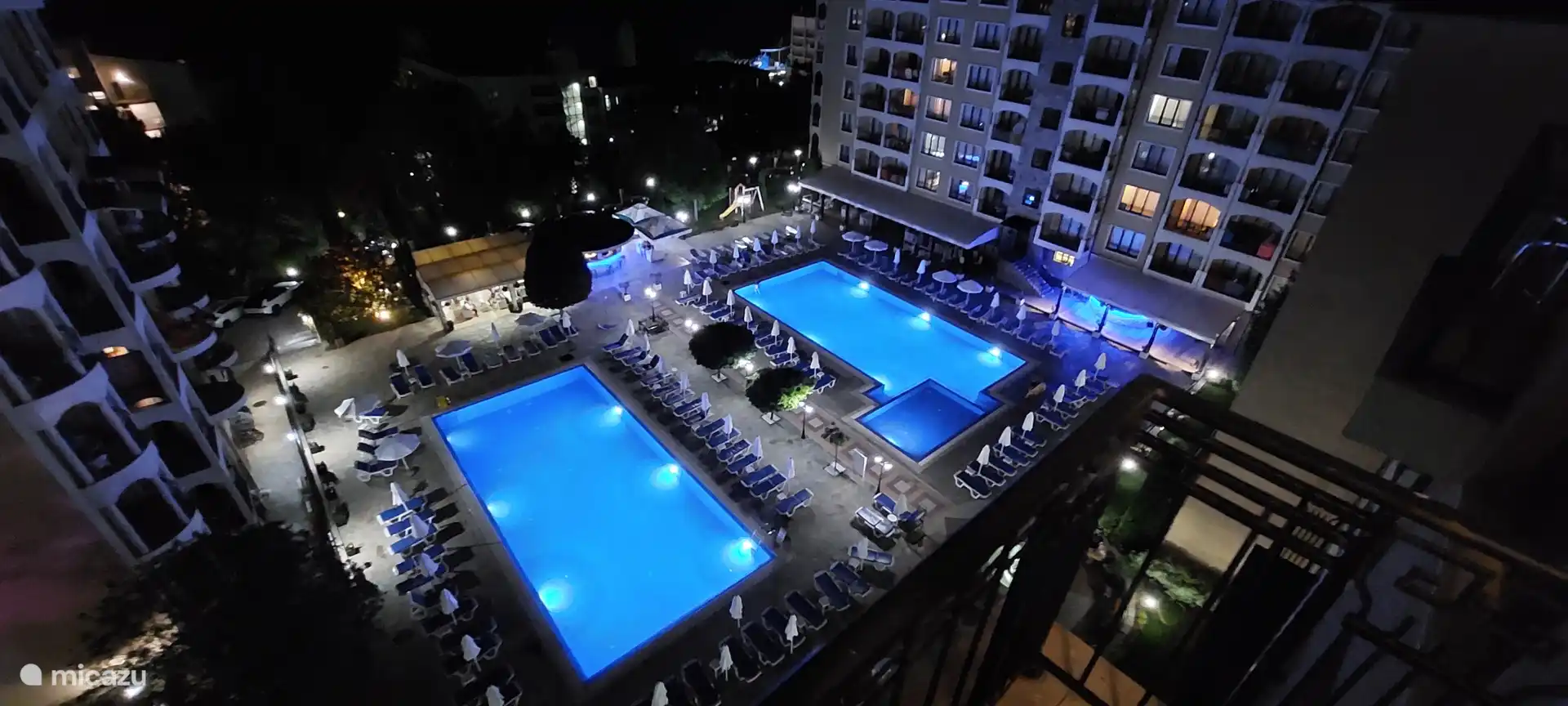 Uitzicht in het donker