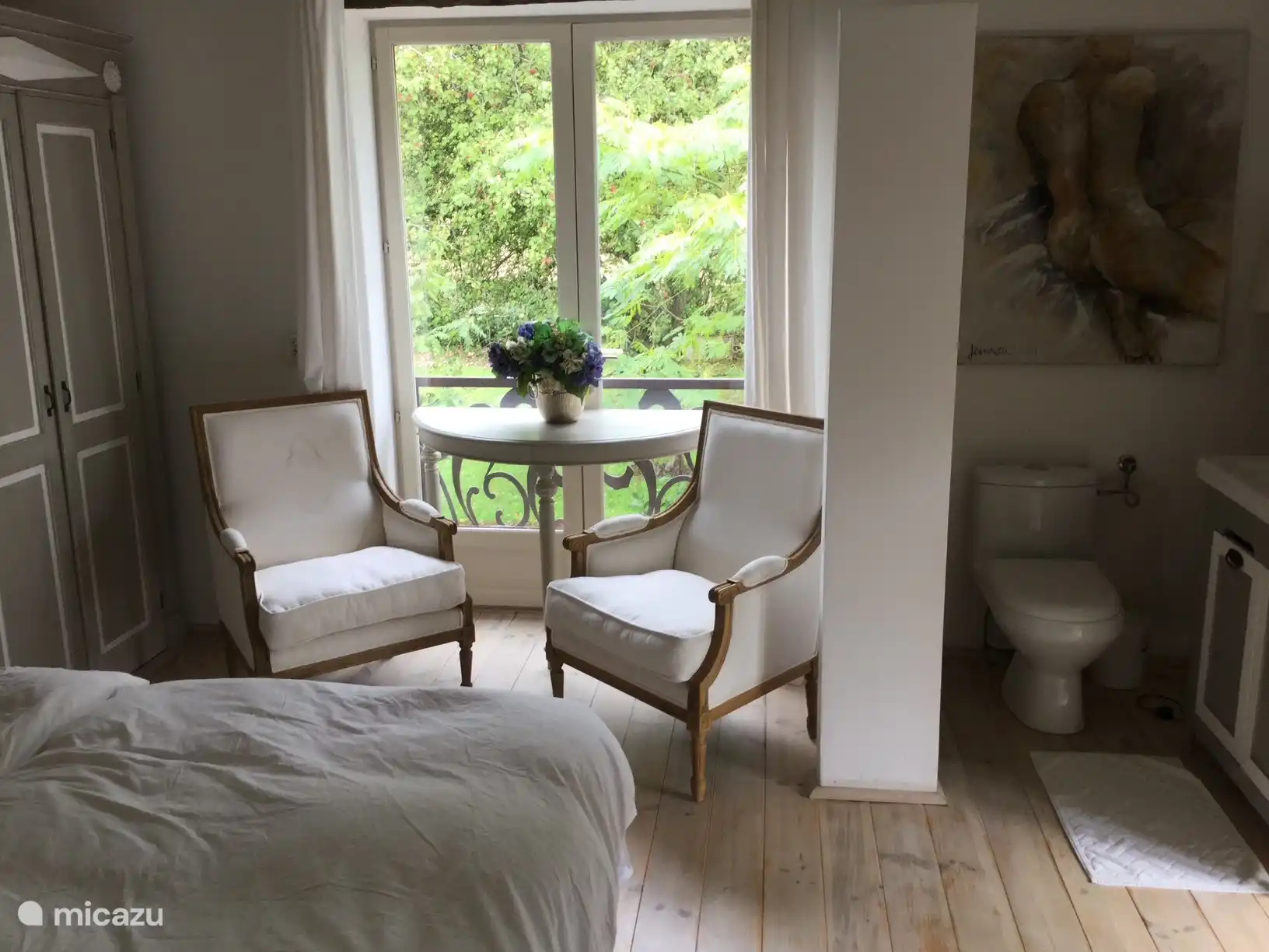 Schlafzimmer im ersten Stock