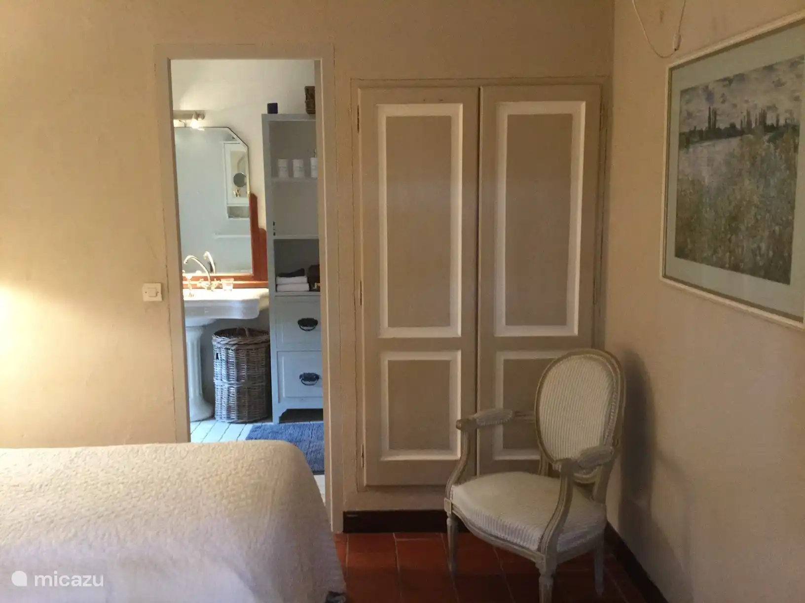 Schlafzimmer/Badezimmer Erdgeschoss