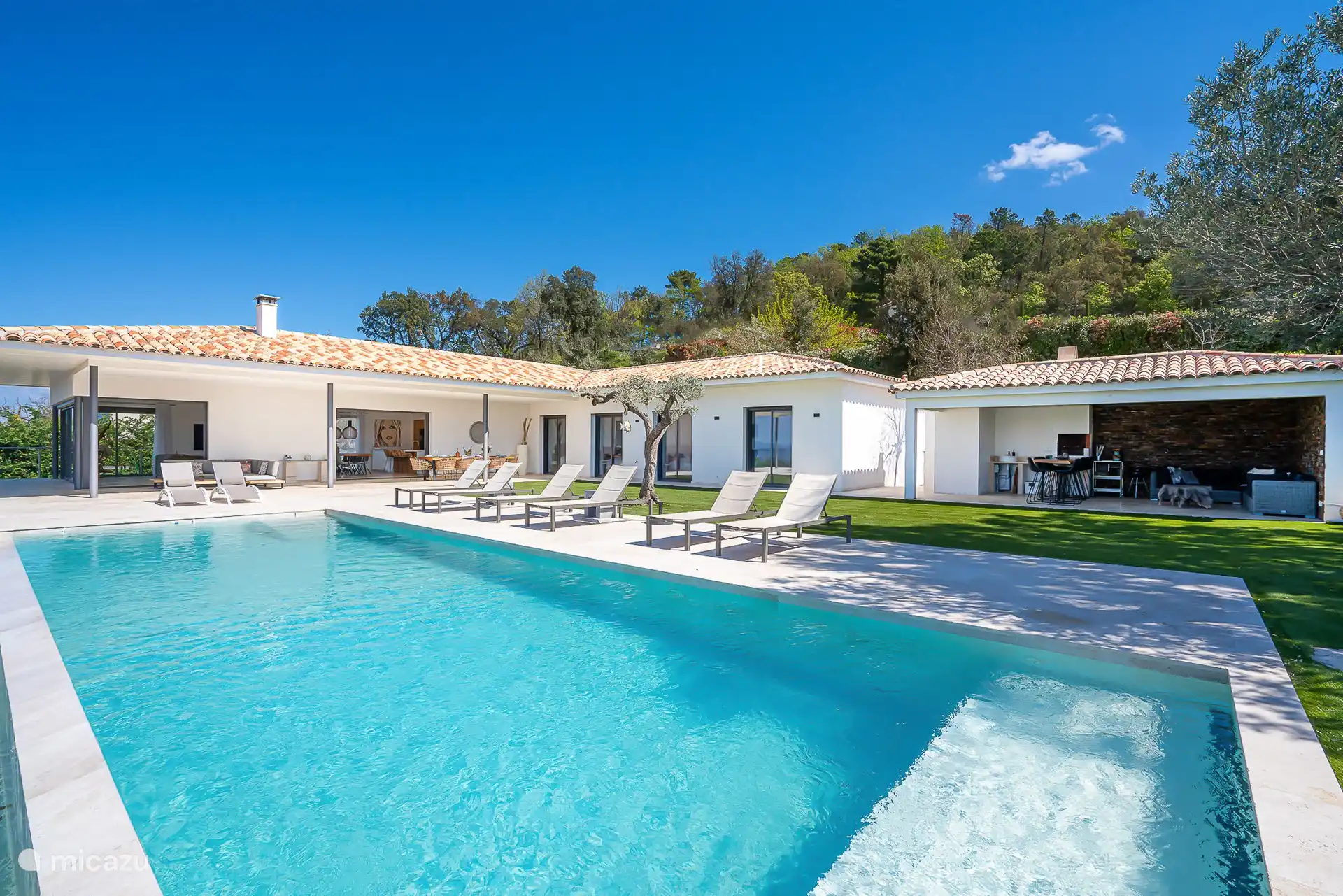 Villa Sonne in Frankreich, Côte d´Azur, La Garde-Freinet - villa