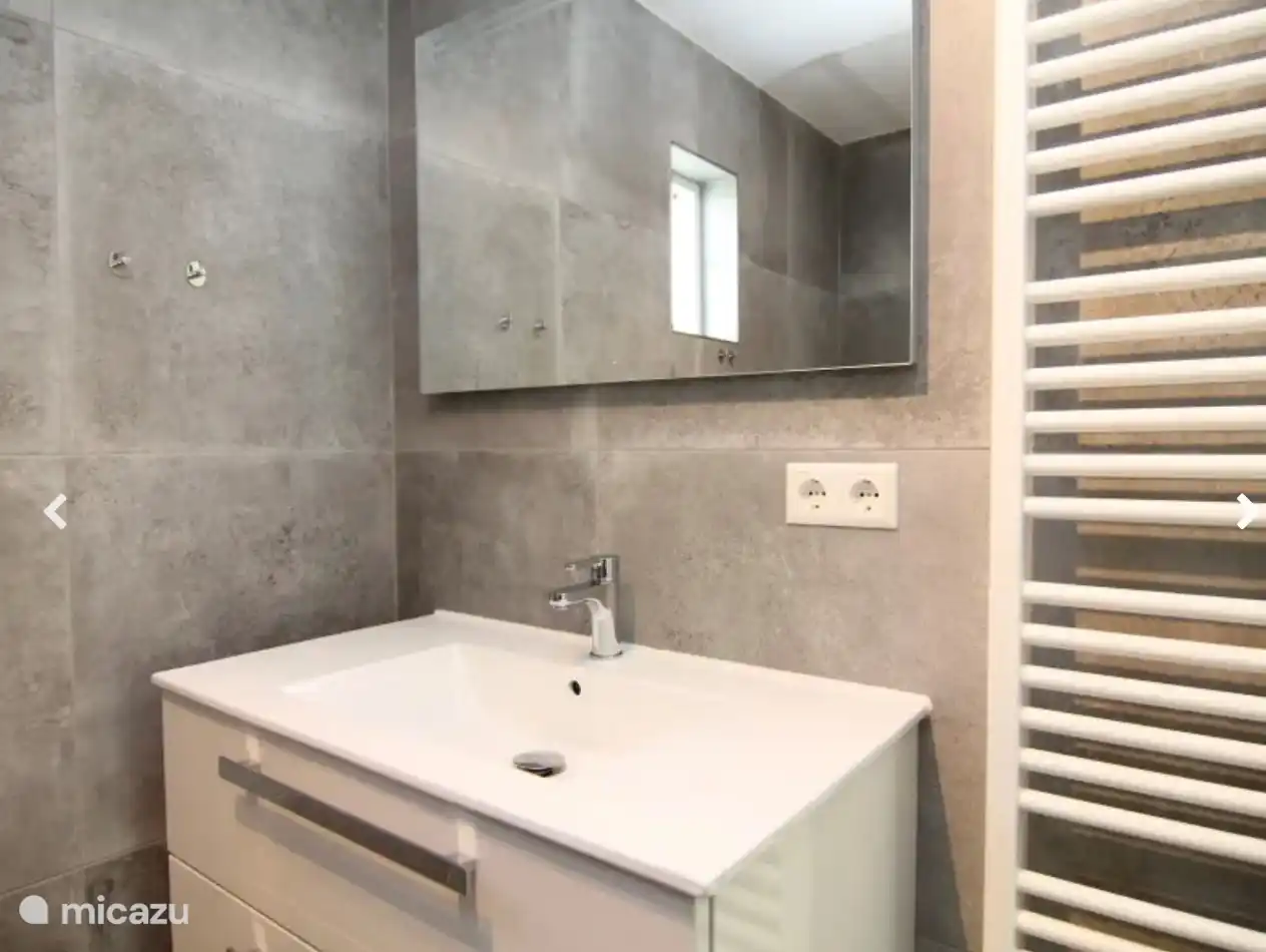 Badezimmer im Erdgeschoss.