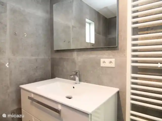 Parque de vacaciones de Krim. 724. en Países Bajos, Texel, De Cocksdorp - casa vacacional Baño planta baja.