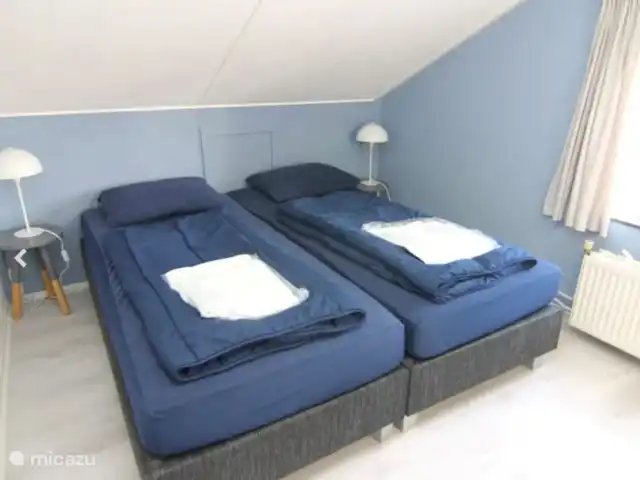 Parque de vacaciones de Krim. 724. en Países Bajos, Texel, De Cocksdorp - casa vacacional Dormitorio primer piso.