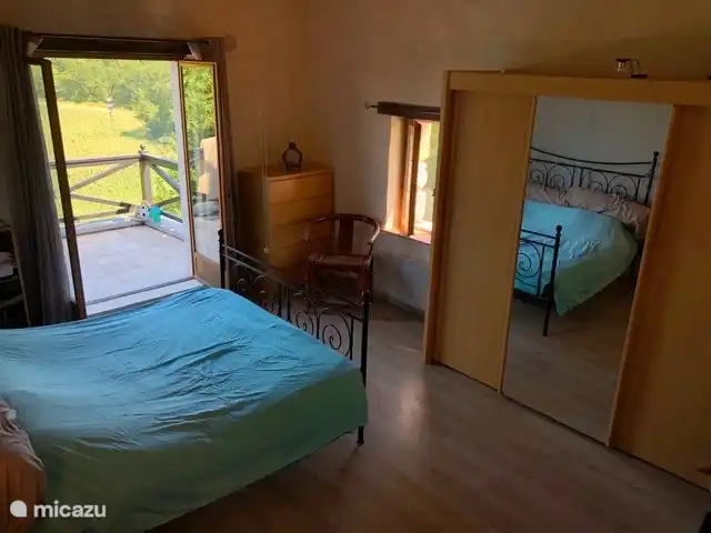 Laurier rose | France, Lot-et-Garonne, Massels - maison de vacances Chambre principale avec sortie sur la terrasse
