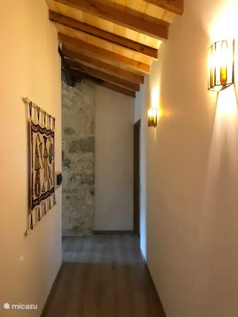 Continuation from the hallway to the bedrooms