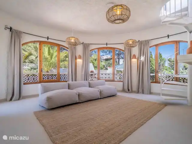 Villa Xabia  | Espagne, Costa Blanca, Jávea - villa Naya (voici un autre canapé-lit)