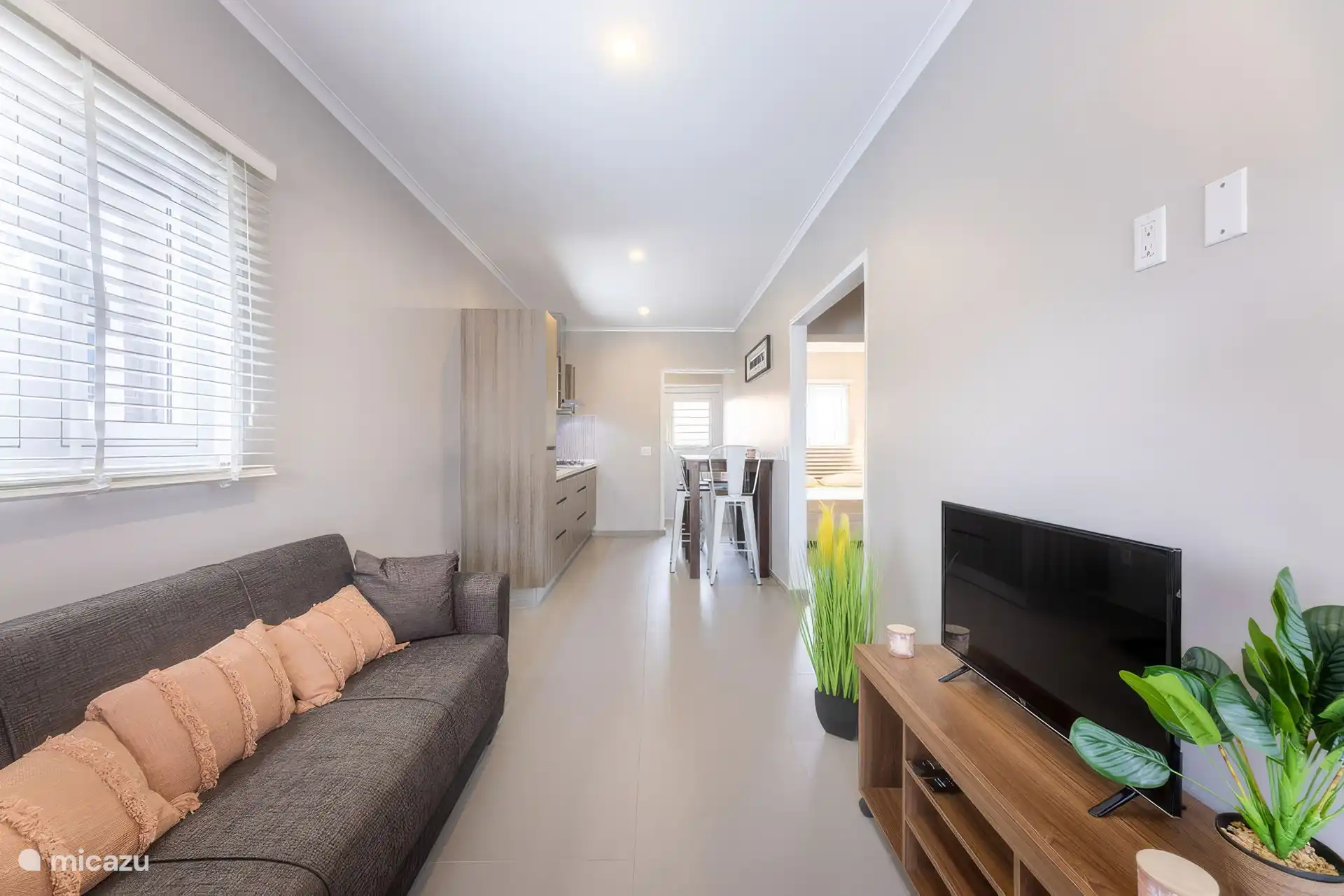 Sala de estar con cocina