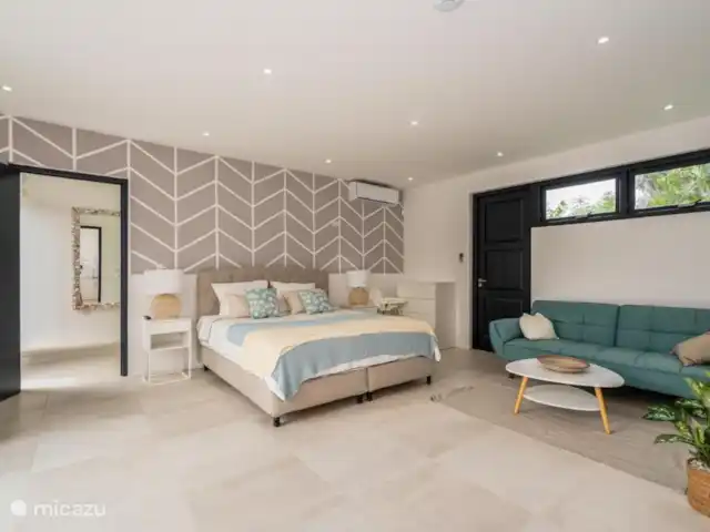 Villa Coastal Bliss en Jan Thiel en Curazao, Banda Arriba (este), Vista Royal - villa Dormitorio 4, en la planta baja