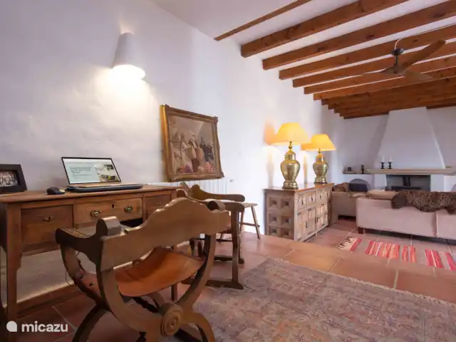 Finca Jabali | Espagne, Costa Blanca, Lliber - ferme Finca Jabali - Bureau op de benedenverdieping.