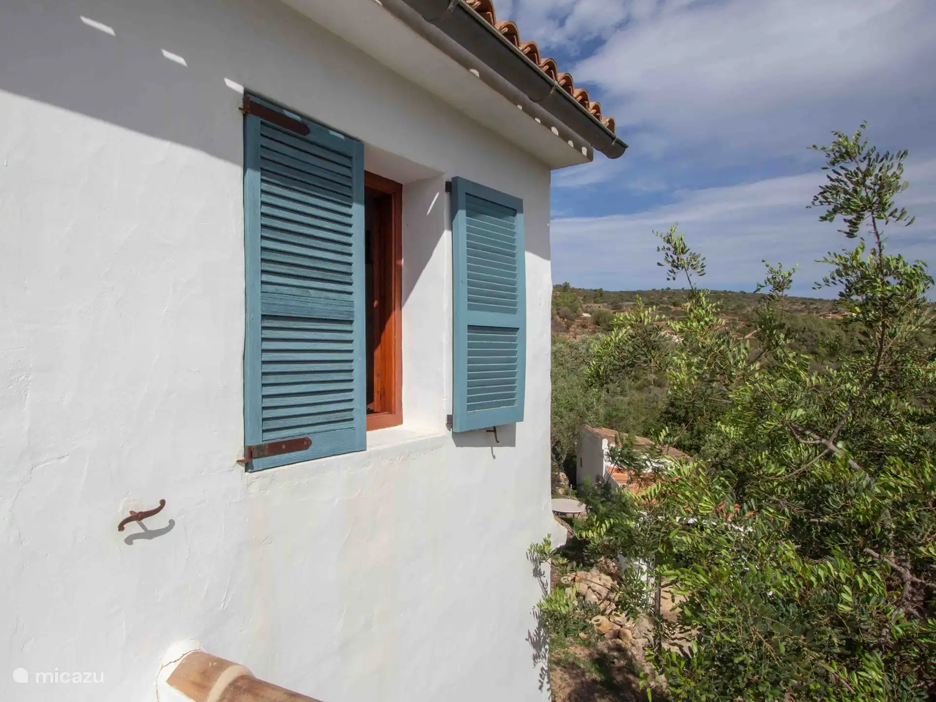 Finca Jabali - Terras bij de Hauptschlafzimmer.