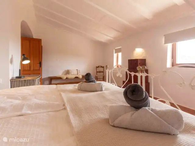 Finca Jabali | Espagne, Costa Blanca, Lliber - ferme Finca Jabali - Tweede slaapkamer met twee eenpersoonsbedden.