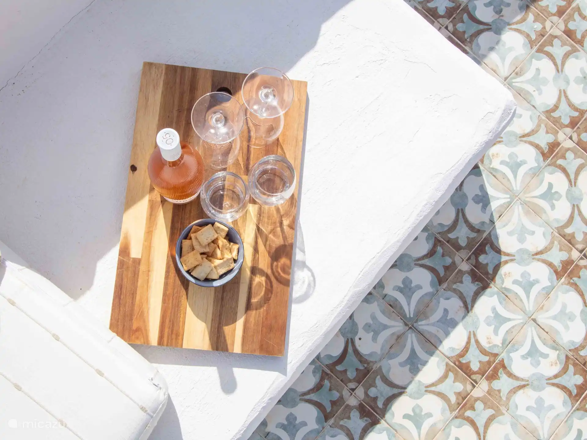 Finca Jabali - Apero op het dakterras!